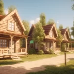 Domy z drewna klejonego